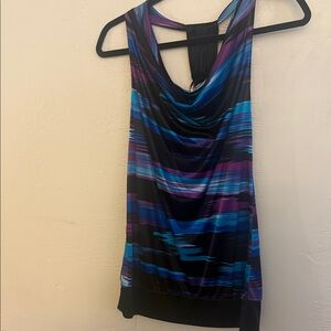 3/25 Apple Vibrant Blue and Purple Tank Top